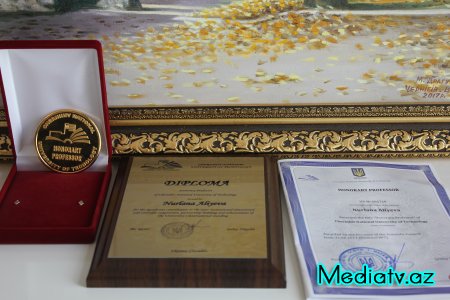 BSU-nun rektoru beynəlxalq mükafata layiq görülüb