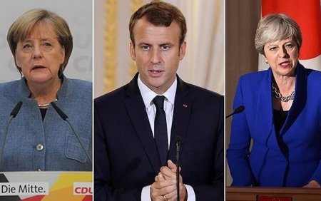 Avropanın üç lideri İrana dəstək verdi