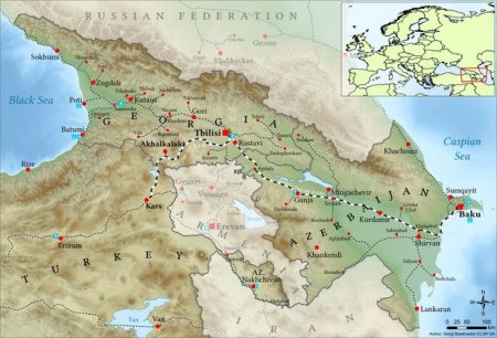 Bakı-Tbilisi-Qars dəmir yolu xətti bu gündən işə düşür