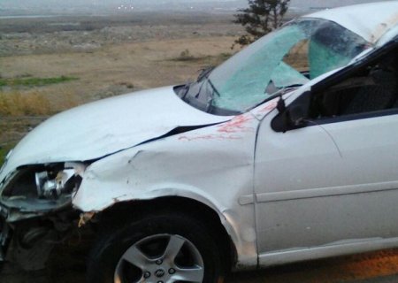 Qəzada piyadanın əli və ayağı qoparaq yol kənarına düşdü – FOTO