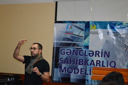 Nərimanov rayonunda “Gənclərin Sahibkarlıq Modeli” layihəsinin təlimi keçirilib.