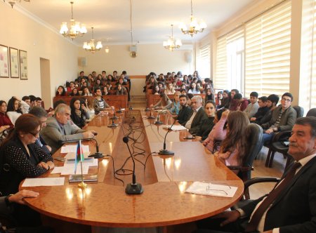 BSU-da narkomaniya ilə bağlı tədbir keçirilib